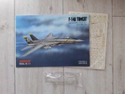F-14A Tomcat Angraf + lasery i kabinka. Model kartonowy.