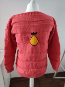 Sweter Grucha ręcznie robiony Nowy!