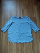 Esmara 38 bluzka damska 3/4 rękaw niebieska 