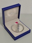 Srebrna moneta 1/2 euro – Fryderyk Chopin, Francja 2005 Srebro