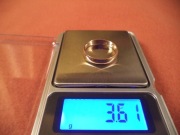 Nowa obrączka złota, próba 583, waga 3.61 g, rozmiar 21