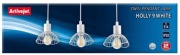 HOLLY 9 WHITE 3xE14 Active jet zwis