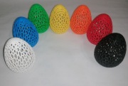 Jajka ozdobne 10cm różne kolory 