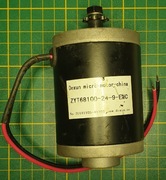 Silnik 12/24 V  , 250W.  ZYT68100-24-9-EMC
