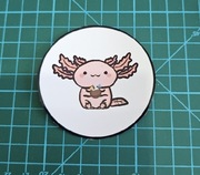 Naklejka Axolotl 5 - sztuk