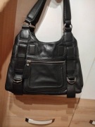 Torebka shoperka Saddler skóra naturalna