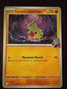 Team Rocket's Larvitar 094/182 Karta POKEMON TCG Scarlet & Violet Destined