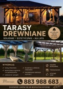 Tarasy drewniane Pergole Zadaszenia 