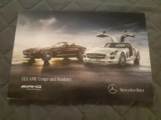 2012 2013 Mercedes SLS AMG Coupe GT Roadster GT Prospekt niemiecki 100 str