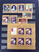 Klaser ze znaczkami MALARSTWO Polska