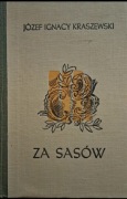 Za Sasów. J. I. Kraszewski.