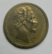 Żeton Spiel Marke - Ludwik II Bawarski