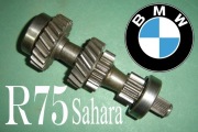 BMW R 75 Sahara skrzynia biegów wałek główny choinka ORYGINAŁ zębatka
