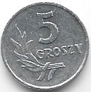 PRL 5 groszy 1968