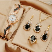 Zegarek kolczyki komplet