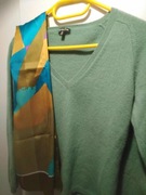 Bluzka-sweterek z kaszmiru + apaszka GRATIS