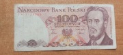 Banknot 100 zł z 1986r, Seria TA