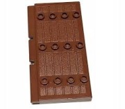 LEGO DRZWI WROTA BRĄZOWE 1X5X8