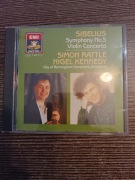 Sibelius Symhony No 5 Violin concerto Simon Rattle Nigel Kennedy