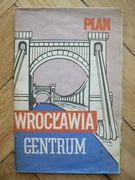Plan Wrocławia 1973. Mapa Wrocław