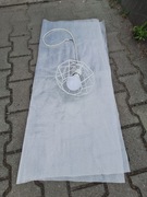 Lampa wisząca druciana biała. 