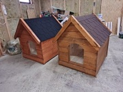 Buda dla psa typu Labrador,  Owczarek,  bez tarasu, ocieplana ocieplana 