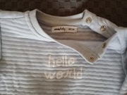 Bluzka Sinsay baby 68 cm napis