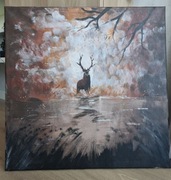 Obraz ręcznie malowany