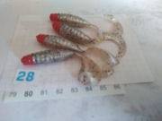 Gumy twister -komplet 4 szt. / 7, cm.