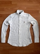 Koszula Polo Ralph Lauren Knit Oxford - biała koszula premium - unisex