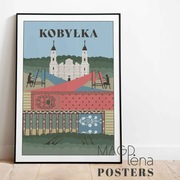Plakat Kobyłka pasy kontuszowe (sam wydruk A3 30x40 cm)