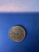 Moneta 5 Koron 1983 rok, Szwecja