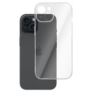 Etui Jelly Case na telefon Apple iPhone 15 bezbarwne