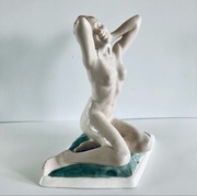 Figura akt Art-Deco Elly Strobach König Czechy