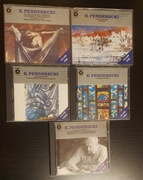 Krzysztof Penderecki Polskie Nagrania cały zestaw 7 płyt CD