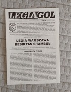 LEGIA Warszawa - BESIKTAS Stambuł  1996r. puchar UEFA