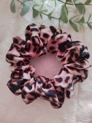Gumka do włosów typu Scrunchies Panterka Slim 