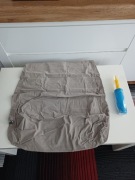 Poduszka Klinowa Trójkątna, Przenośna Do Spania, Do Pompowania Szara