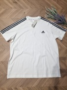 ADIDAS tshirt XL koszulka bluzka tee biały 