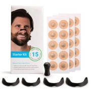 Klips na nos Zmniejsza chrapanie magnetyczne Swobodne oddychanie 60PLASTRÓW