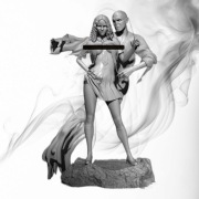 Figurka druk 3D " Hermiona & Voldemort - F007 " - 12 cm