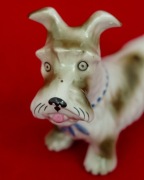 Figurka „Terier szkocki”, Steatyt Katowice, Z.Buksowicz, Vintage PRL, 70te