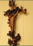 Figurka Jezus drewno