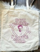 Torba bawełniana torebka tote bag bawełna harry styles