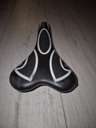 Siodło rowerowe GEL komfortowe czarne / A19