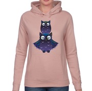 Bluza damska z kapturem 'Pani Sowa'