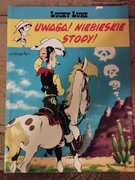 Lucky Luke uwaga niebieskie stopy
