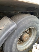 Wózek z obrotnicą i osią saf do naczepy