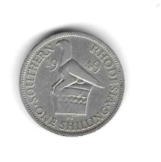 Brytyjska Rodezja Południowa, 1 szyling 1949, Jerzy VI