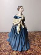 Angielska figurka dama porcelana Royal Doulton "ADRIENNE" HN 2304 20 cm
